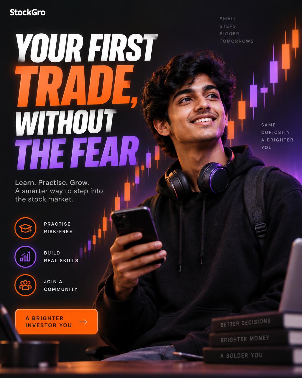 Your first trade, without the fear
